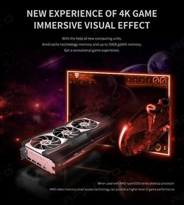 賭博のPCのためのMsiの賭博のRadeon Rx 6800 Xt 16gb Gddr6 Ocのグラフィックス・カード