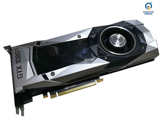 Gddr5xのギガバイトのAorus Geforce Nvidia Gtxの1080のチタニウム11gbのグラフィックス・カード抗夫