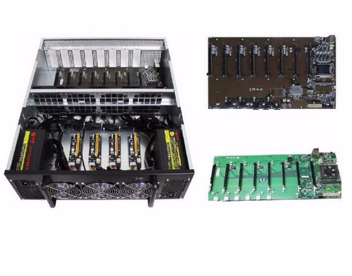 オンダ8は3080の8つの10gb在庫のGpu Bitcoin抗夫のAsicの装備をグラフィックス・カードNvidia Rtxに細長い穴をつける