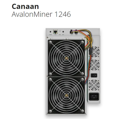 Asic Canaan AvalonMiner 1246 87T BTC Bitcoin抗夫